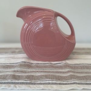 Fiestaware Vintage 1986 Rose Disc Pitcher